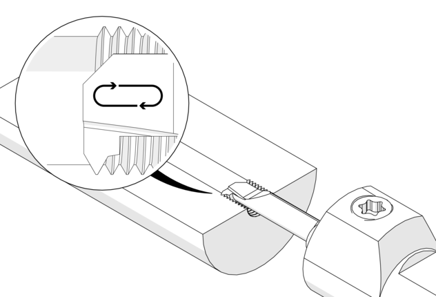 Metric ISO, Partial profile, internal