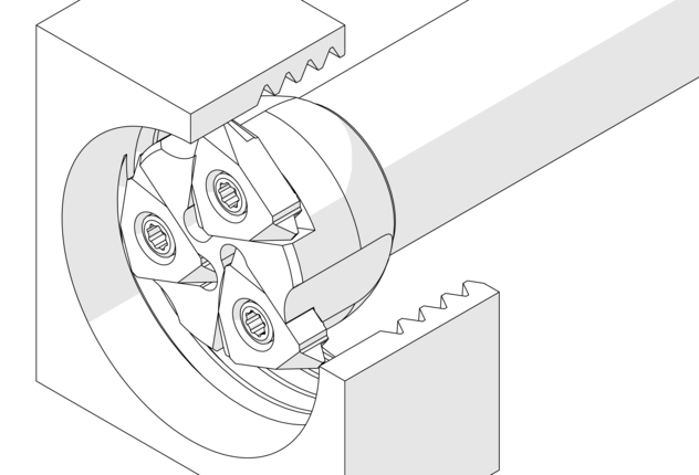 Metrik ISO, Full profil, iç çap