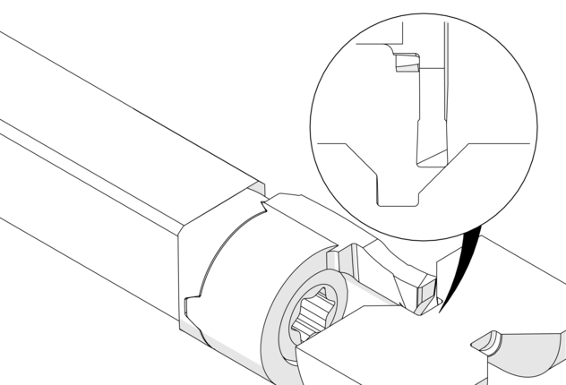 NC-Profildrehen, außen