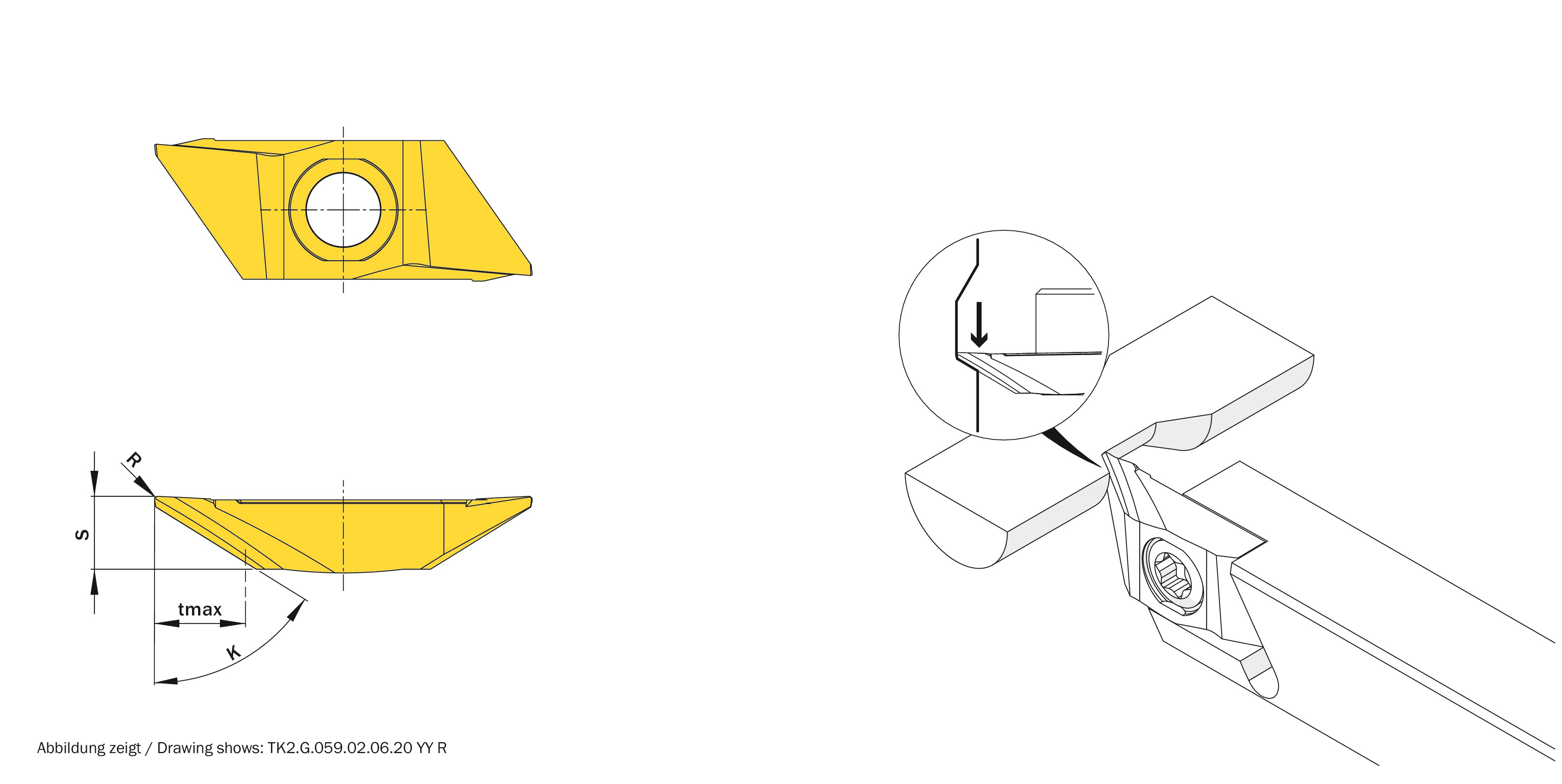 simturn K2.G Indexable Insert