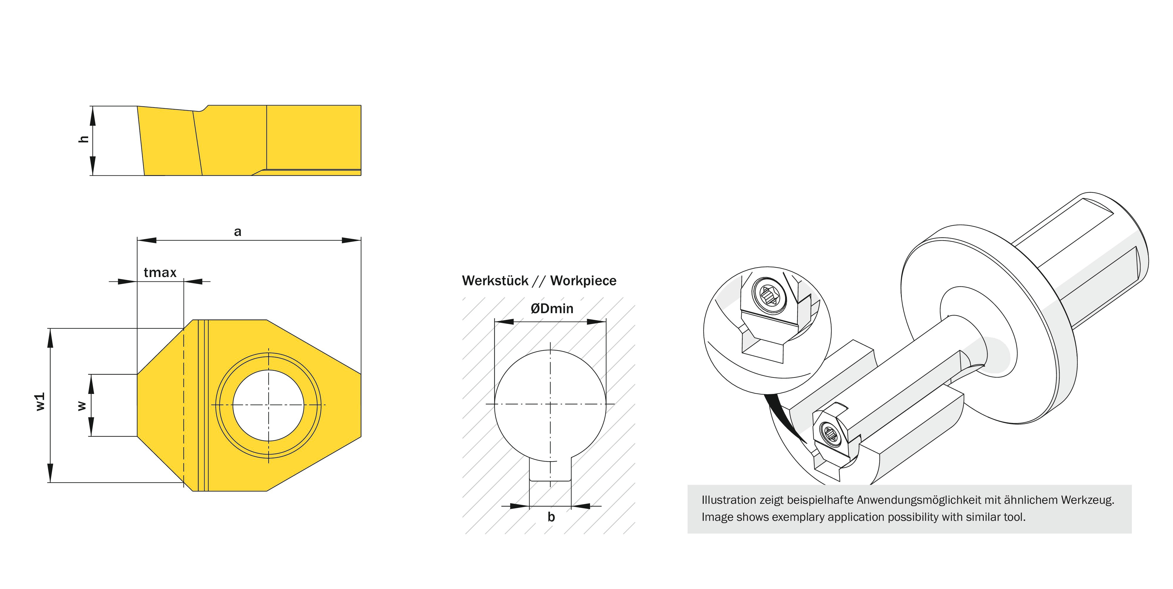 simcut BF Cutting Insert