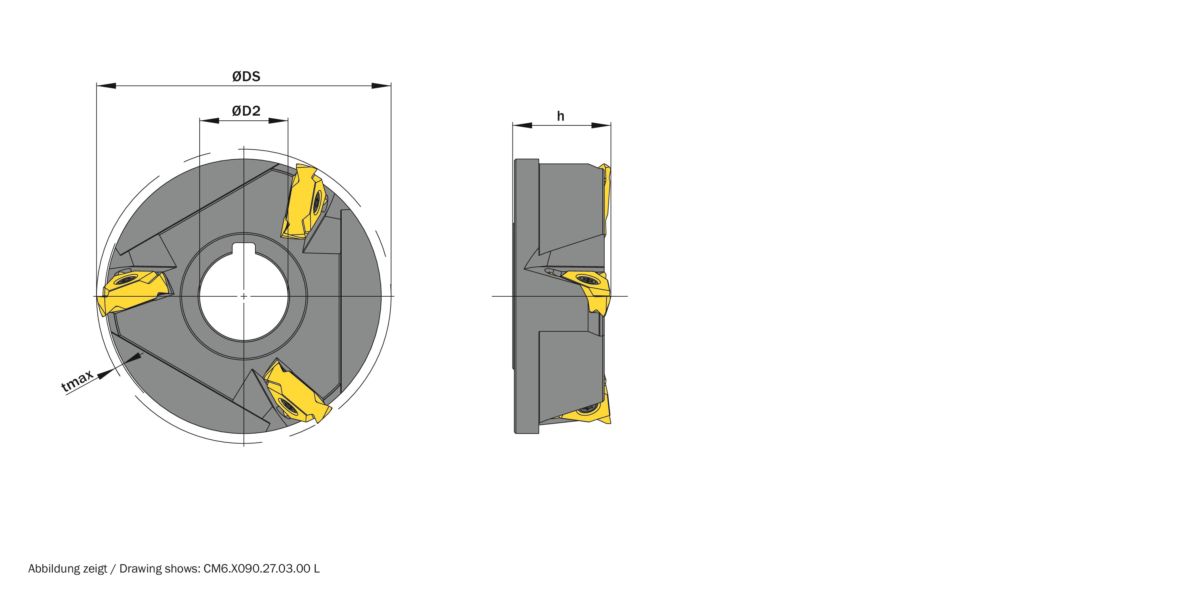simcut M6 Toolholder