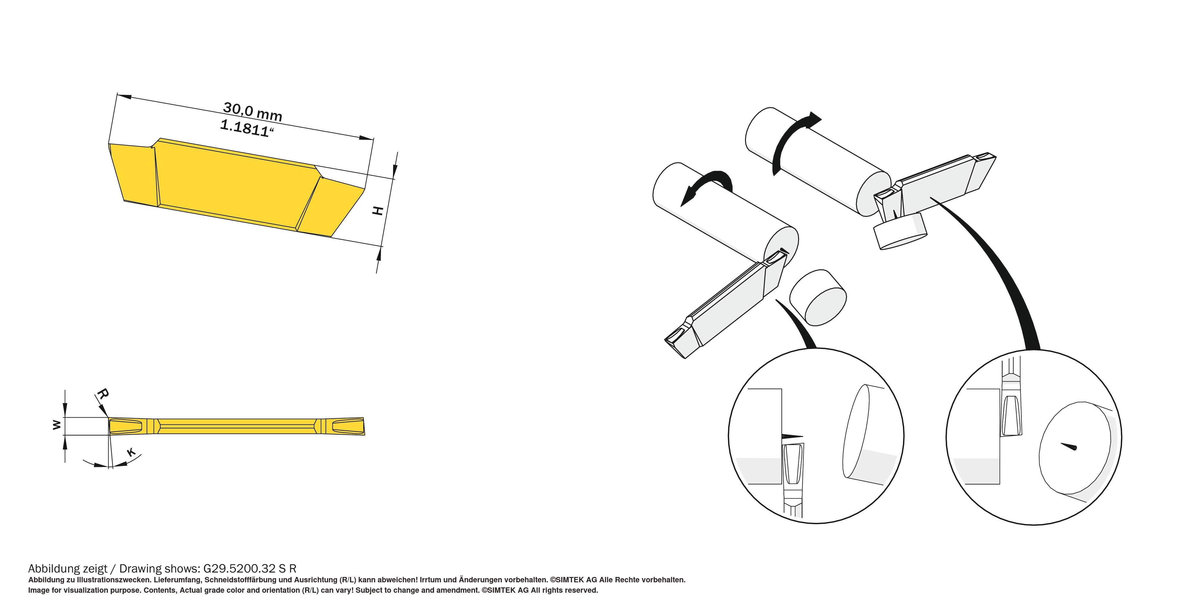 simturn GX Indexable Insert